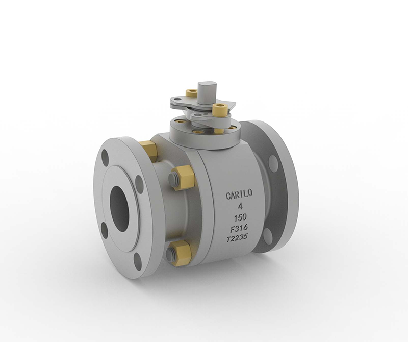 CARILO forged floating ball valve product rendering